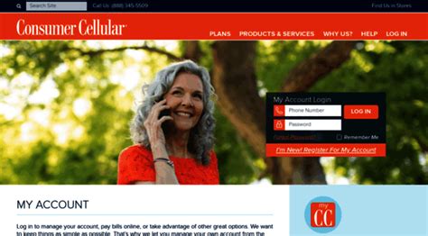 my.consumercellular.com - My Consumercellular