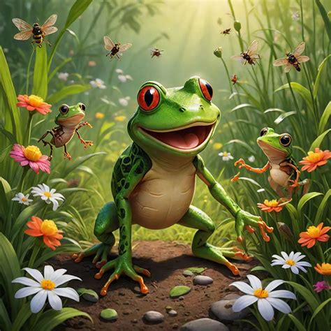 The Greedy Frog and the Brave Ants | Story.com