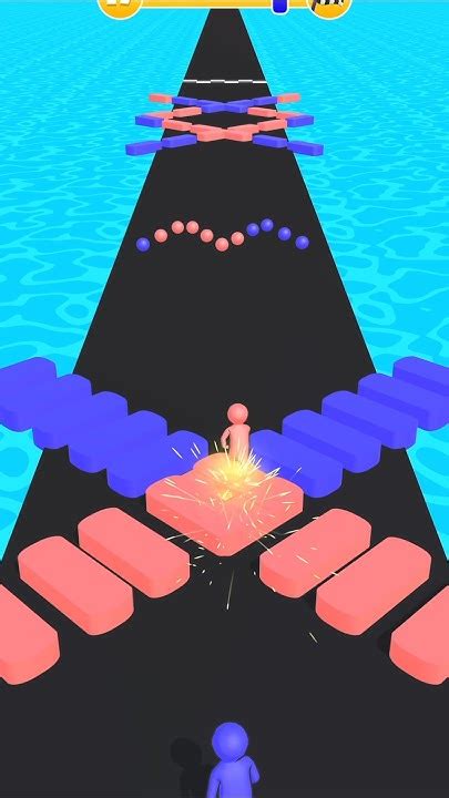 pink Vs red stickman colour pass race 3D game gameplay Level 61 #race # ...