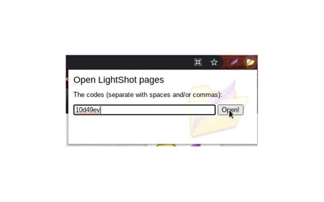 LightShot opener for Google Chrome - Extension Download