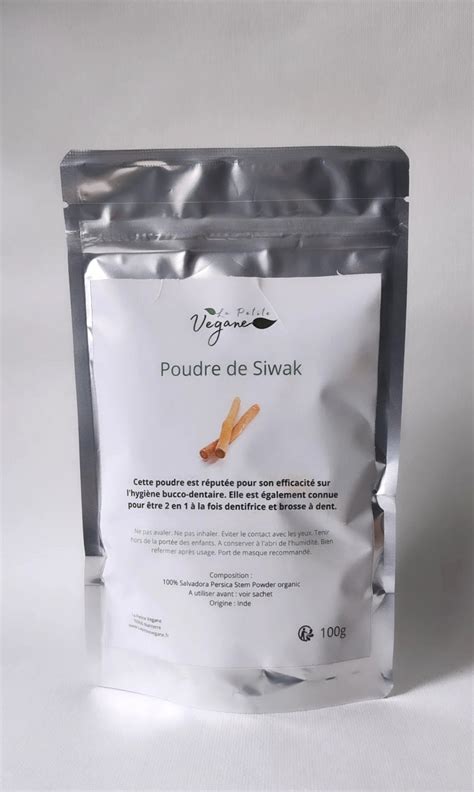Poudre de Siwak – La Petite Vegane