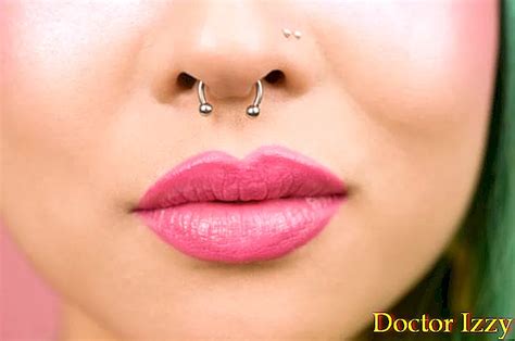 Comment soigner un piercing au nez infecté