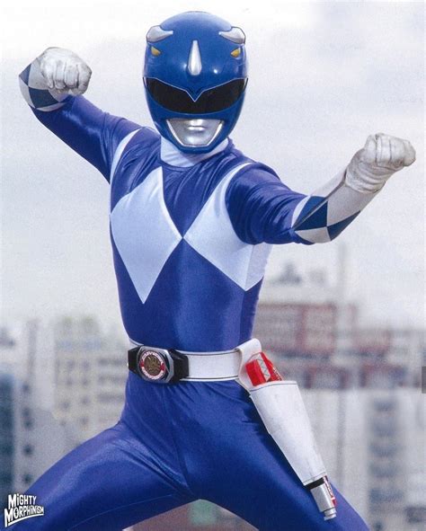 Blue Ranger | Original power rangers, Mighty morphin power rangers ...