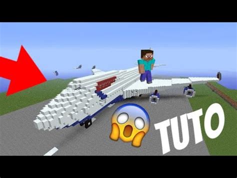 Tuto 1 minecraft avion fonctionnel - YouTube