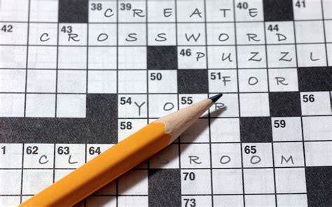 10+ incredible Crossword Puzzles examples for teachers to use in class ...