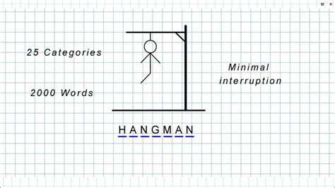 Classic Hangman on Google Play - YouTube