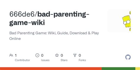 GitHub - 666de6/bad-parenting-game-wiki: Bad Parenting Game: Wiki ...