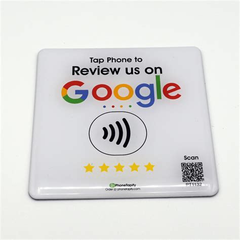 NFC Google Review Sticker | Google Reviews For Your Business – PhoneTapify