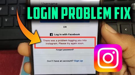 There was a problem logging you into Instagram Please try again soon problem fix