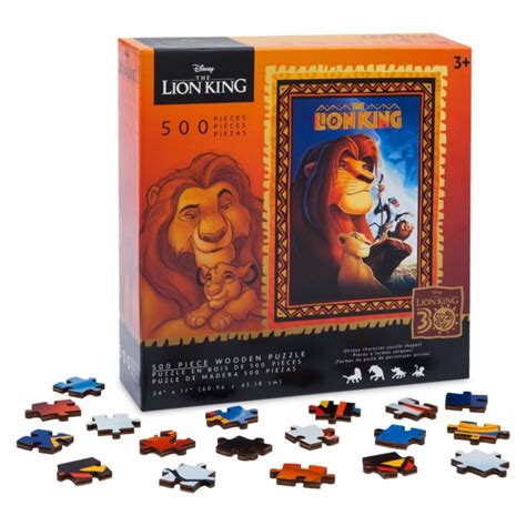 The Lion King 30th Anniversary 500 Piece Wooden Puzzle | Disney Store