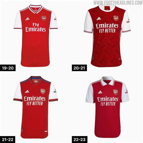 Arsenal 23-24 Trikot mit Raglan-Ärmeln? - Nur Fussball