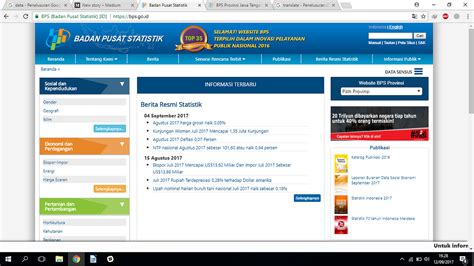 Review Laman Web BPS (bps.go.id). Badan Pusat Statistik (BPS) adalah ...