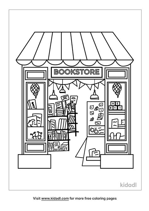 Coloring Worksheets For Kindergarten, Community Places, Show Me The ...