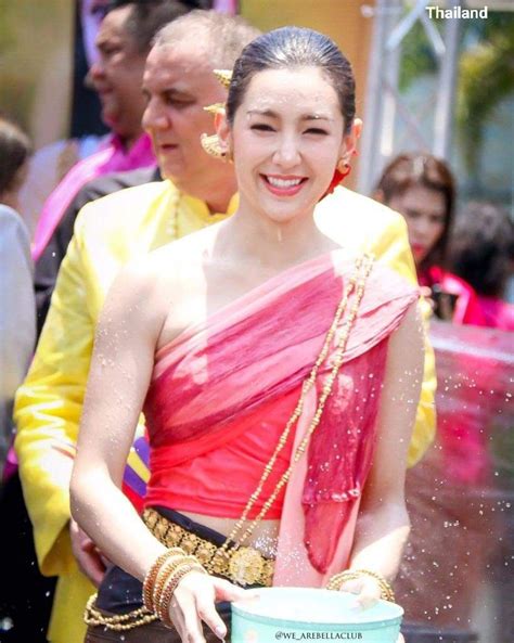 Bella in Songkran Day 🇹🇭 | Songkran festival, Songkran thai, Natural ...