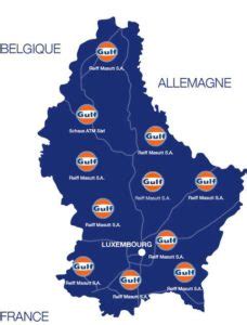 Mazout - Gulf - Luxemburg