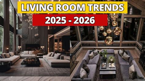 2025 - 2026 LIVING ROOM DESIGN TRENDS Predictions #livingroomtransformation #livingroomdesign #yt