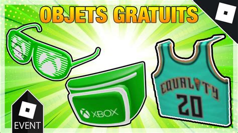 [EVENT] Comment obtenir Les 3 objets Xbox dans Roblox - OBJETS GRATUITS