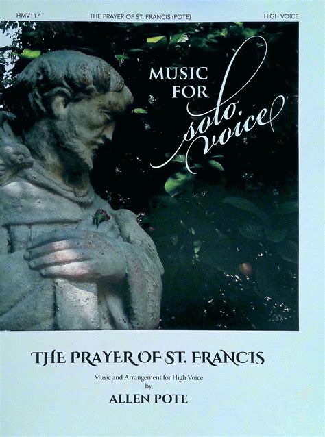 Prayer Of St. Francis - Vocal Solo - High Voice