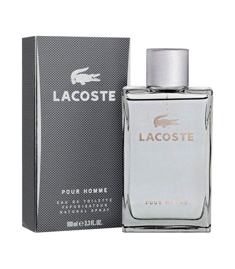Lacoste Pour Homme Eau De Fragrance Perfume, 3.3 Oz EDT Cologne for Men ...