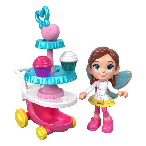 Butterbean's Cafe Cupcake Cart with Food Accessories for Kids - Walmart.com