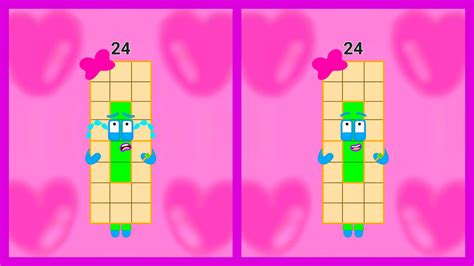 Numberblocks | Numberblock 24 with tears in eyes by December24thDA on ...