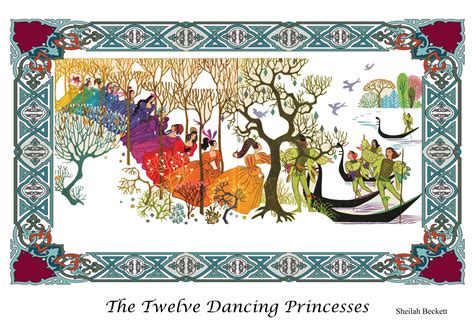 THE TWELVE DANCING PRINCESSES | Princesas, Ilustraciones, Ilustraciones ...