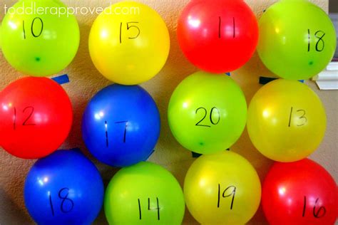 Toddler Approved!: Hop on Pop- Numbered Balloons Game & Dr. Seuss Linky!