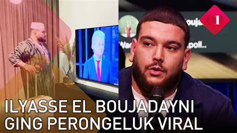 Ilyasse El Boujadayni ging viral omdat hij met zijn koffers klaarstond voor de tv | Op1