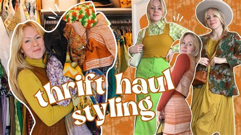 THRIFT HAUL STYLING from PARIS | 14 outfits made with thrift & vintage from France | WELL-LOVED