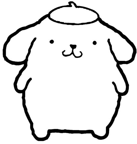 Página para colorir de Pompompurin para impressão gratuita - Páginas ...
