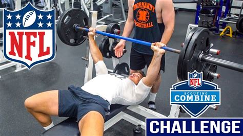 NFL Draft Combine Football Challenge