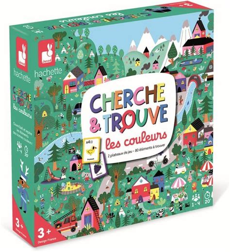 Cherche Et Trouve Les Couleurs-Jeu De Société Enfant-Jeu Pédagogique ...