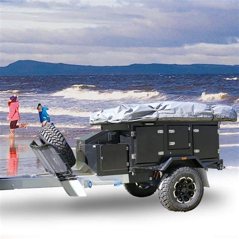 Fashionable Small Lightweight off Road Camping Trailer with Parts Axles ...