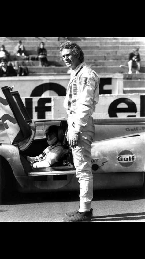 Steve McQueen | Back Set of Le Mans | 1971 | as Michael Delaney | Steve ...