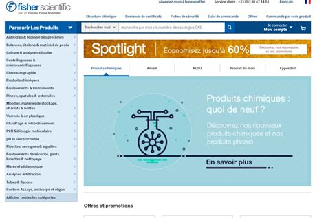 Explorer fishersci.fr