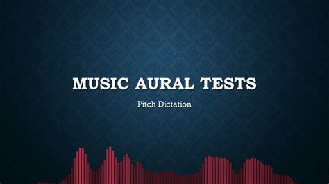 March 2023 MUSIC aural test (Pitch dictation) - YouTube