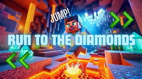 Minecraft Activity & Fitness Run | Short Cave Run to Diamonds!💎 ...