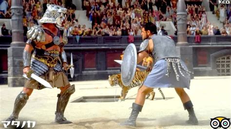 Gladiator Full Fight Maximus vs Tigris of Gaul | Night Watch [1080p HD Blu-Ray]