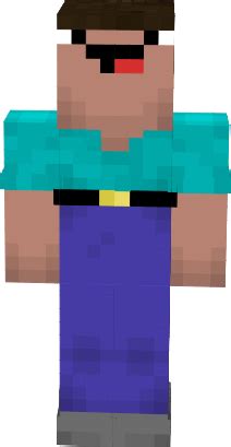 Derp/Derpy Noob steve in 3D - Player Skin - NovaSkin
