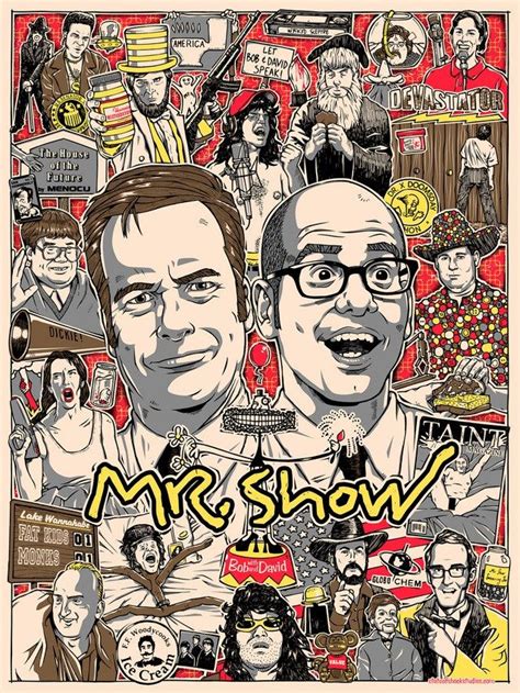 An artist's take on Mr. Show with Bob & David (best sketch comedy show ...