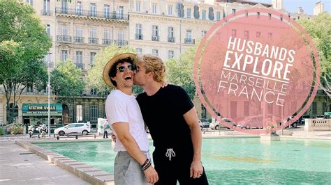 Husbands Explore Marseille France | Gay Couple | PJ and Thomas