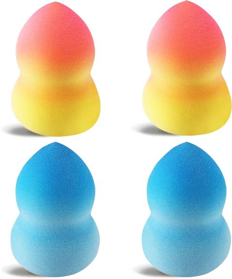 Makeup Sponge, 4 pcs Beauty Blenders Make Up Sponges for Foundation ...