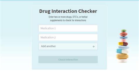 Drug Interaction Checker: 5 useful online tools • NONDON