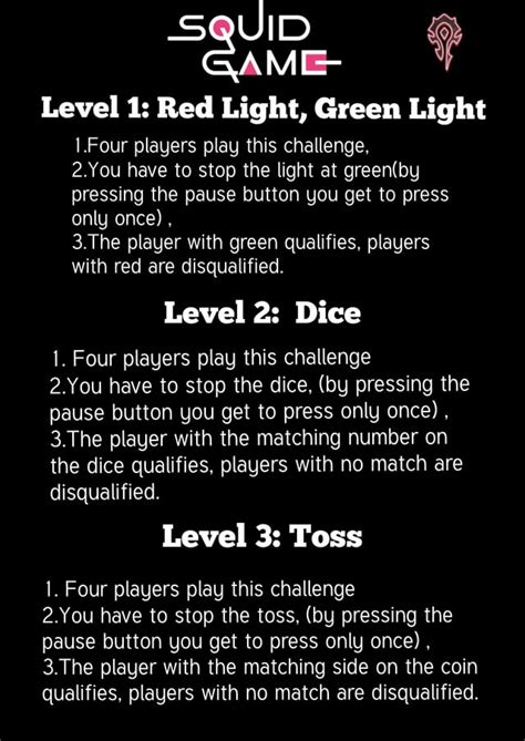 Squid game: Intro and Rules : r/ApsaraBazaar