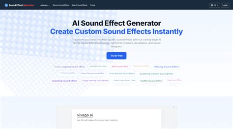 Generador de Efectos de Sonido AI: Crea Sonidos Personalizados ...