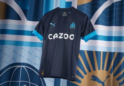 L’OM dévoile son nouveau maillot extérieur