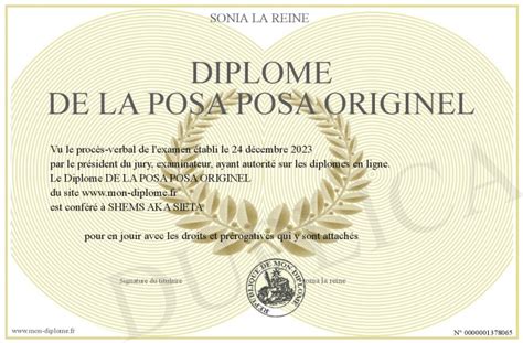 Diplome-DE-LA-POSA-POSA-ORIGINEL