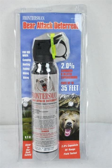 SABRE Frontiersman Bear Spray 9.2 oz - New | EstateSales.org