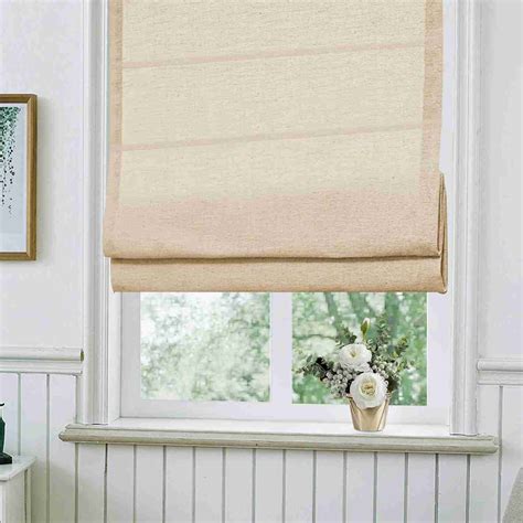 Cordless Roman Shades Window Shades Review - Window Shades