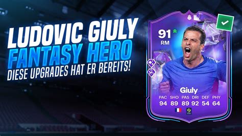 Ludovic Giuly FANTASY HERO SBC Ein Geschenk von EA! - YouTube